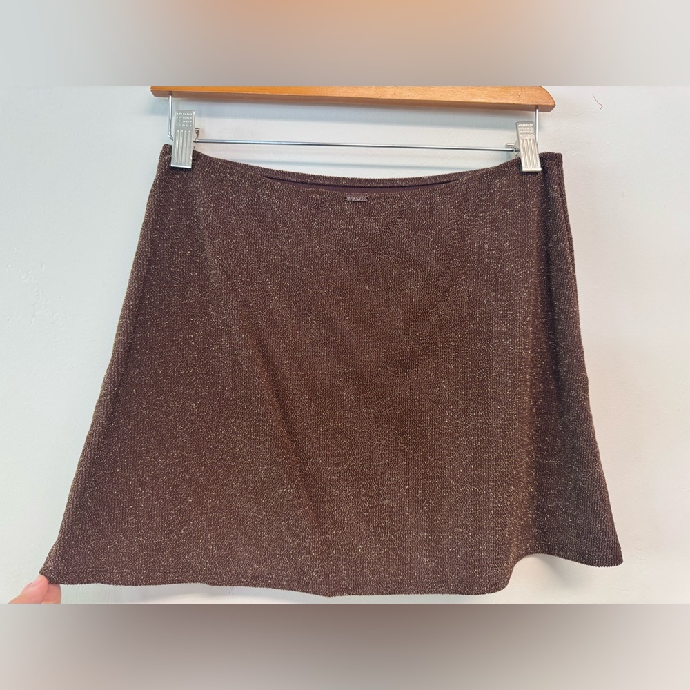 Elegant Brown Skirt